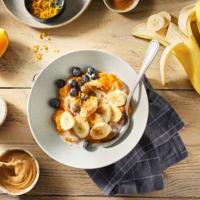 Frukostbowl med sötpotatis och Chiquita-banener