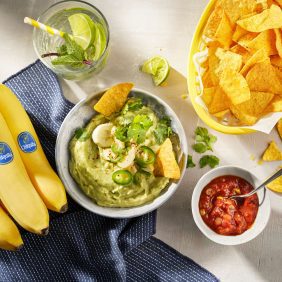 Fiesta Chiquita Guacamole med banan