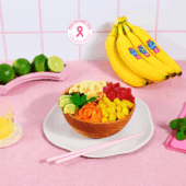Tropisk skål med Chiquita-banan